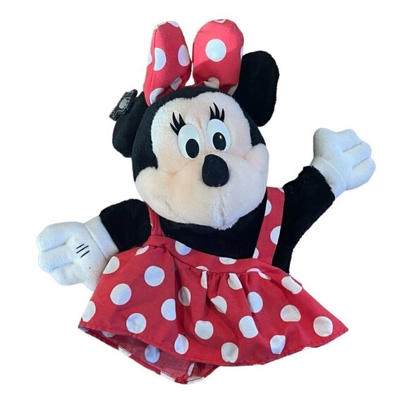Minnie Mouse Applause Plush Hand Puppet With Tags Vintage Disney Character - Picture 1 of 5